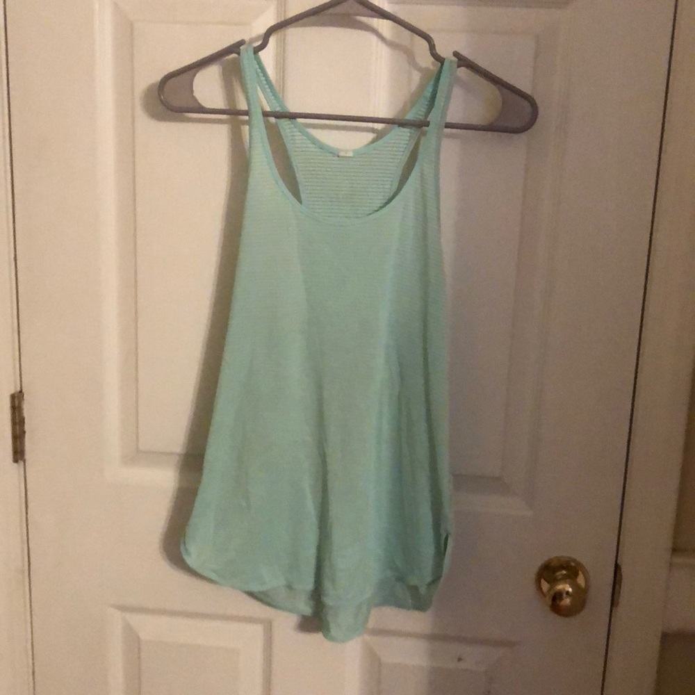 Lululemon Turquoise Tank